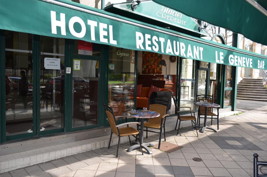 Le Geneve Hotel La Bourboule Buitenkant foto